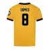 Wolves Joao Gomes #8 Hjemmedrakt 2025-26 Korte ermer